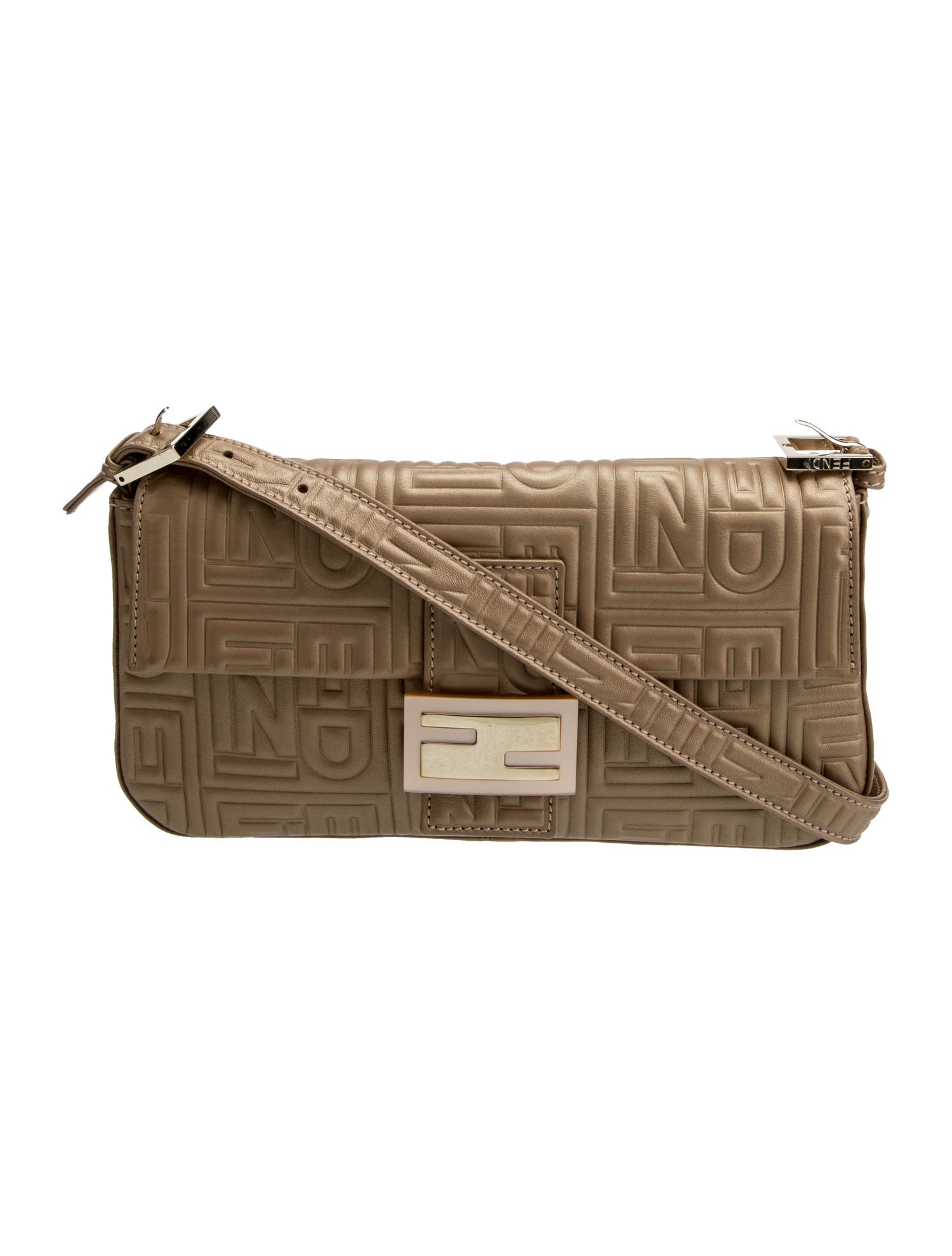 Fendi Leather Baguette