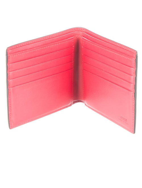 Fendi Monsters Motif Leather Wallet