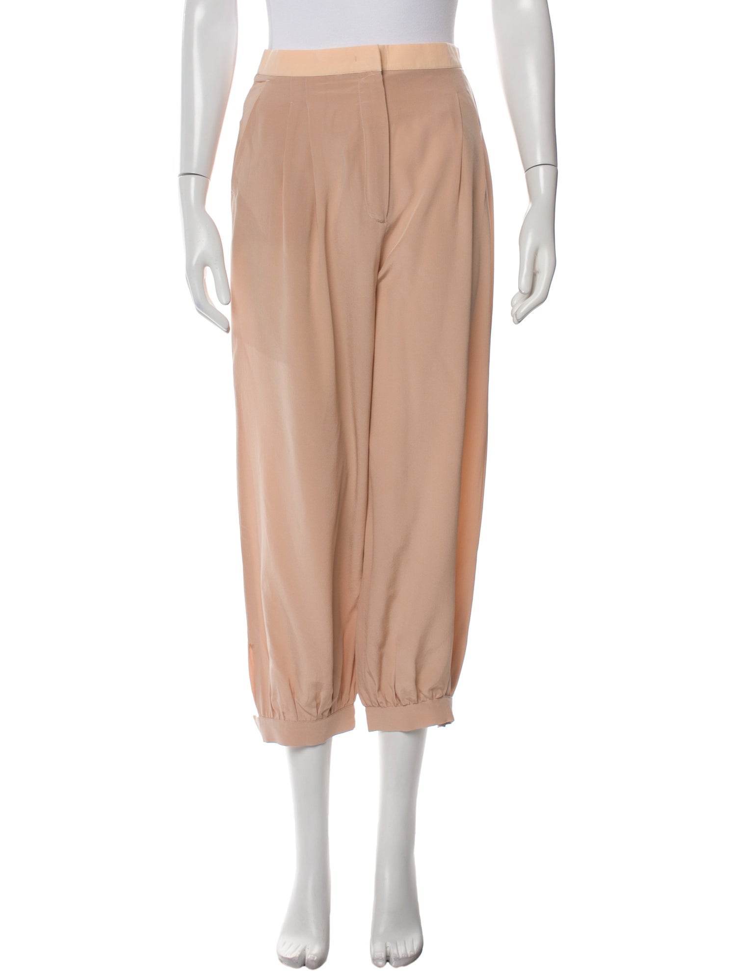 Fendi Virgin Wool Straight Leg Pants