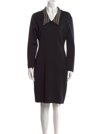 Fendi Wool Knee-Length Dress