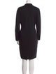 Fendi Wool Knee-Length Dress