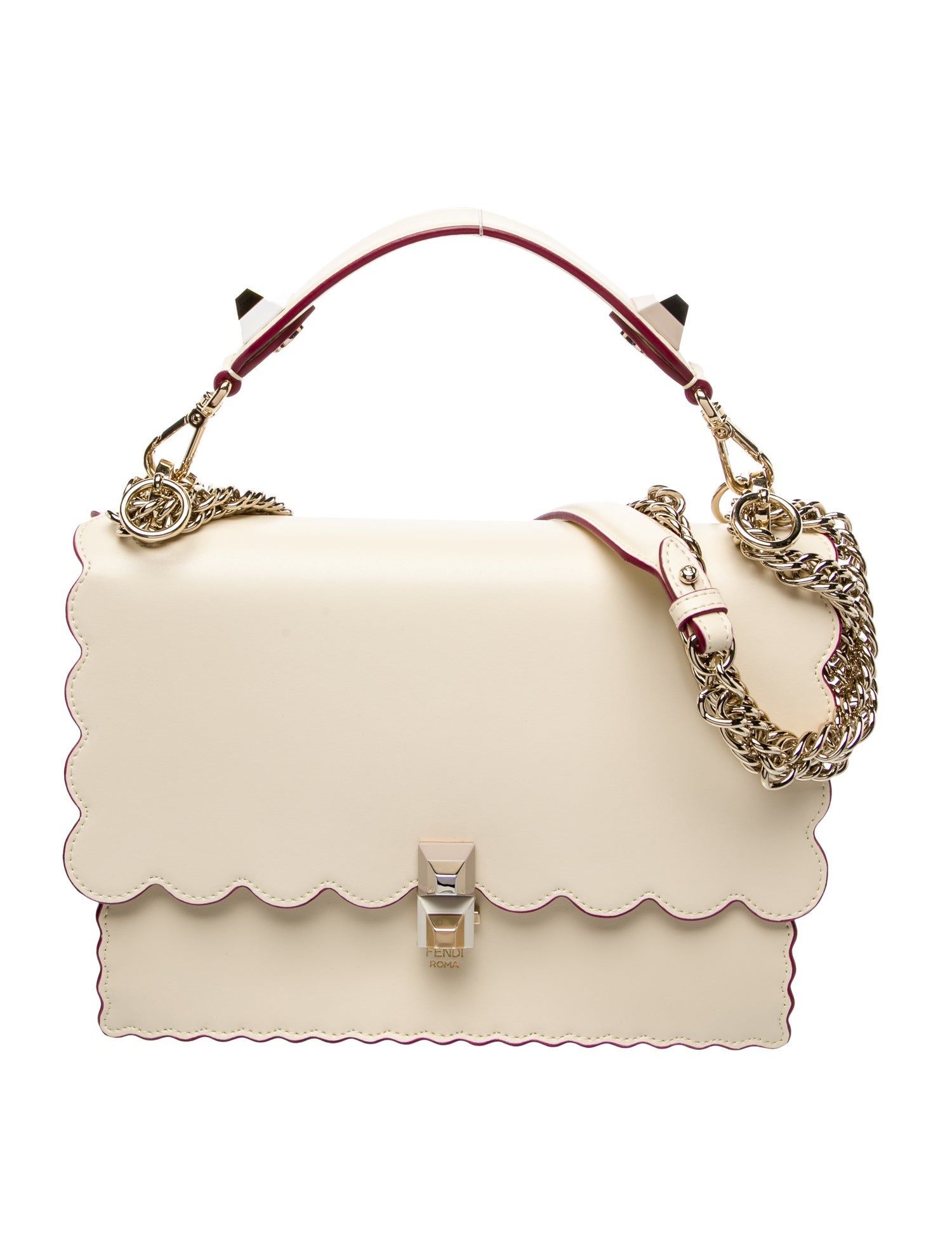 Fendi Leather Kan I Medium