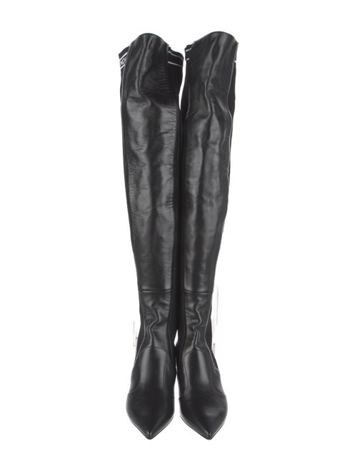 Fendi Leather Sock Boots