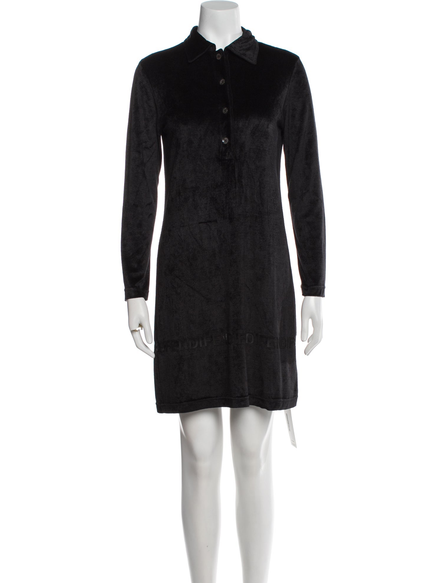 Fendi Wool Mini Dress