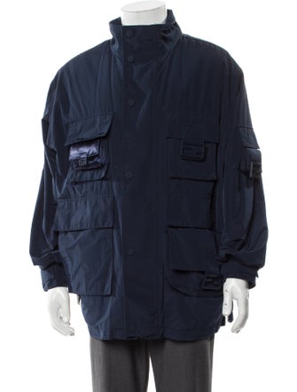 Fendi Plaid Print Parka