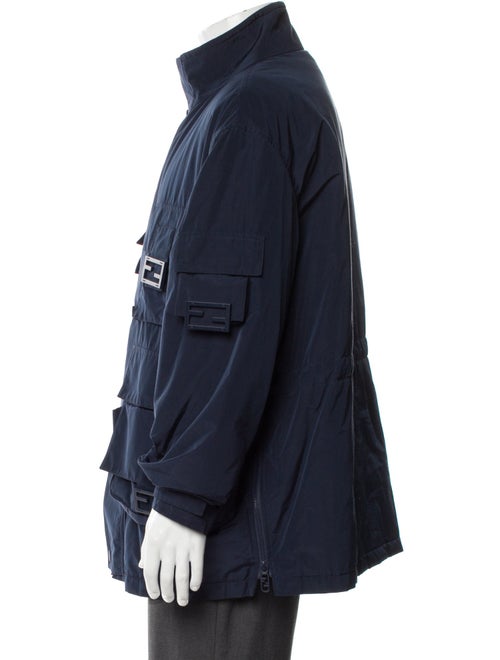 Fendi Plaid Print Parka