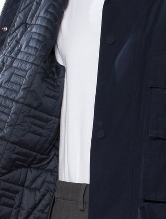 Fendi Plaid Print Parka