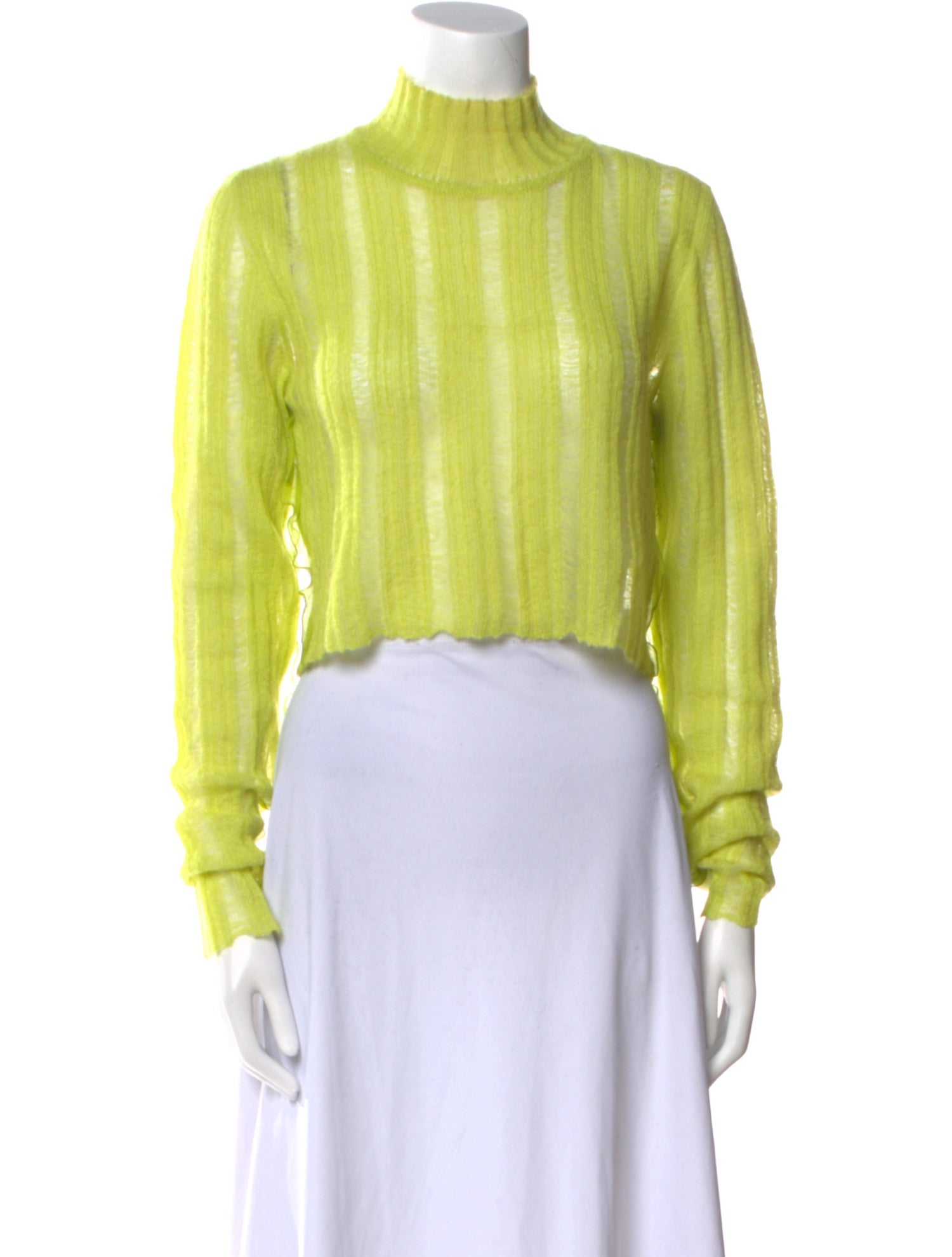 Fendi Mohair Striped Sweater