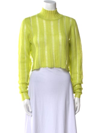 Fendi Mohair Striped Sweater