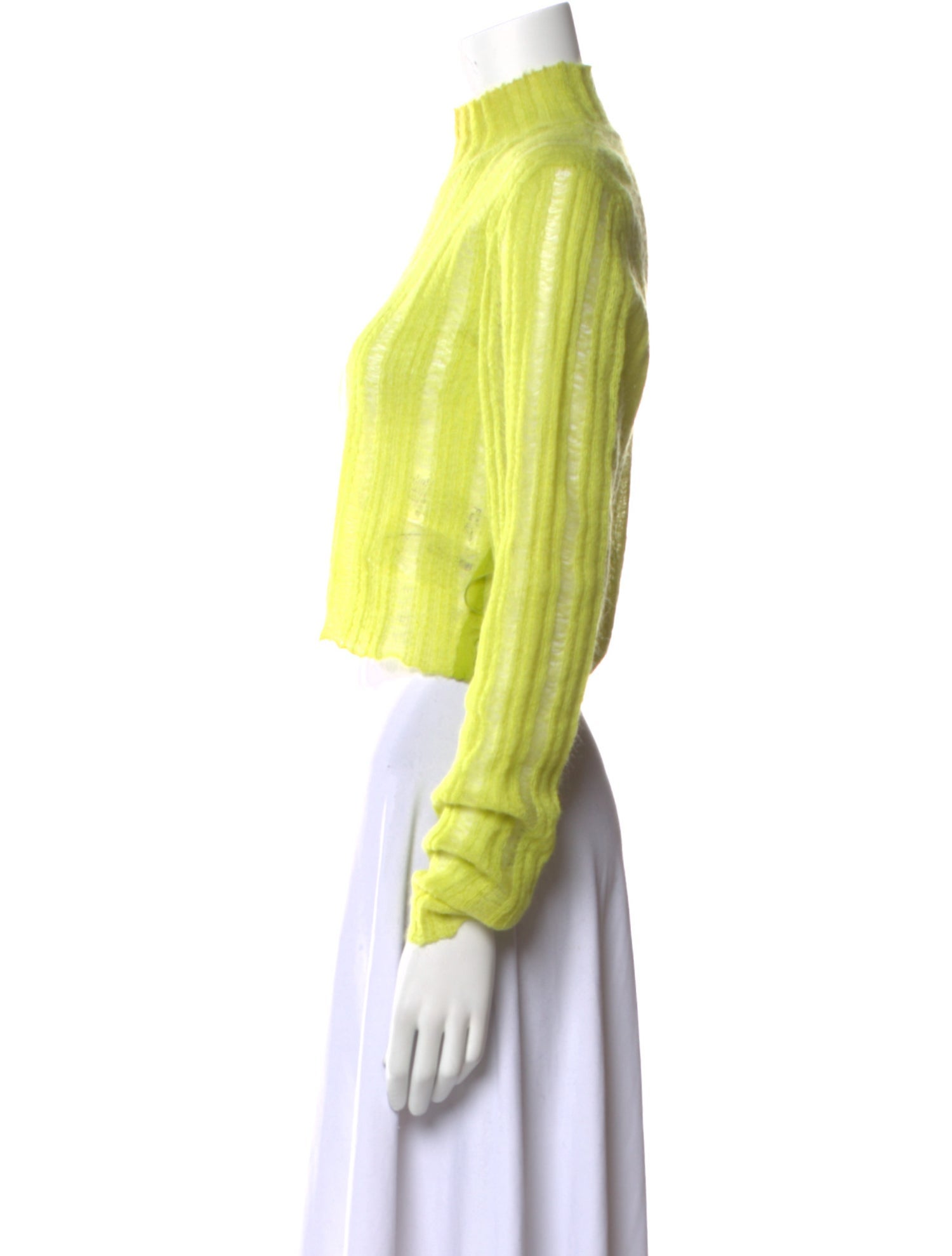 Fendi Mohair Striped Sweater