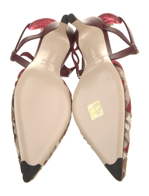 Fendi Zucca FF Logo Terry Cloth Pumps