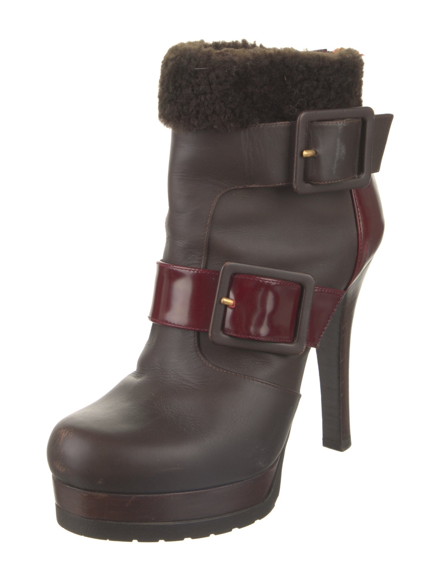 Fendi Leather Boots
