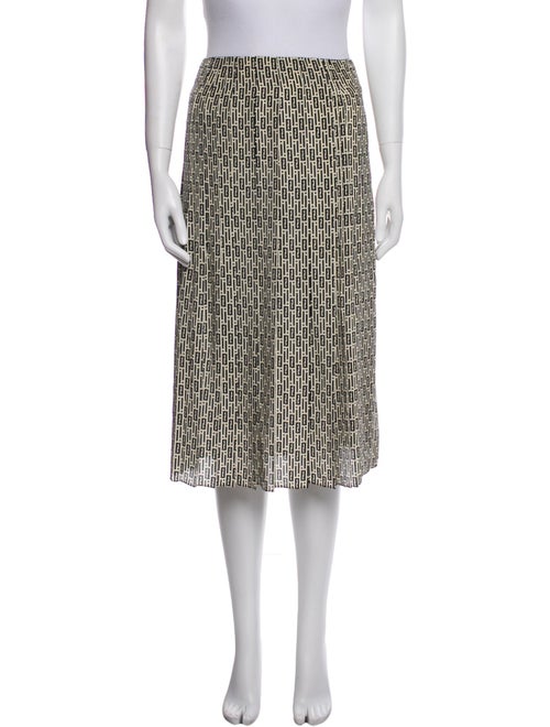 Fendi Silk Knee-Length Skirt