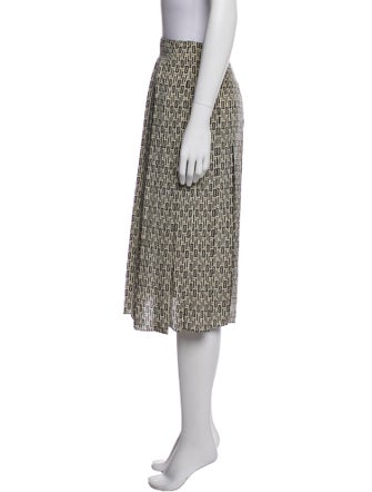 Fendi Silk Knee-Length Skirt