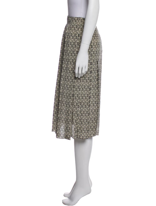 Fendi Silk Knee-Length Skirt