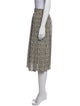 Fendi Silk Knee-Length Skirt