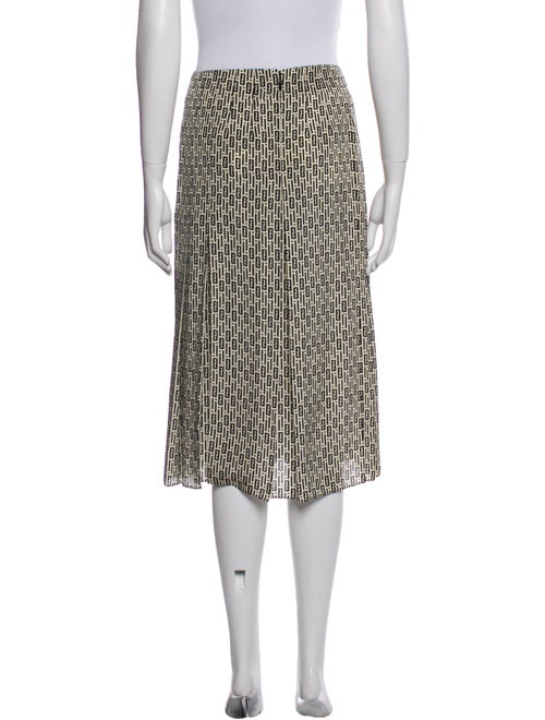 Fendi Silk Knee-Length Skirt