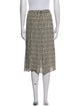 Fendi Silk Knee-Length Skirt