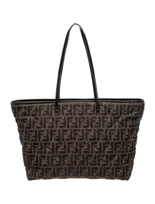 Fendi Zucca FF Roll Tote