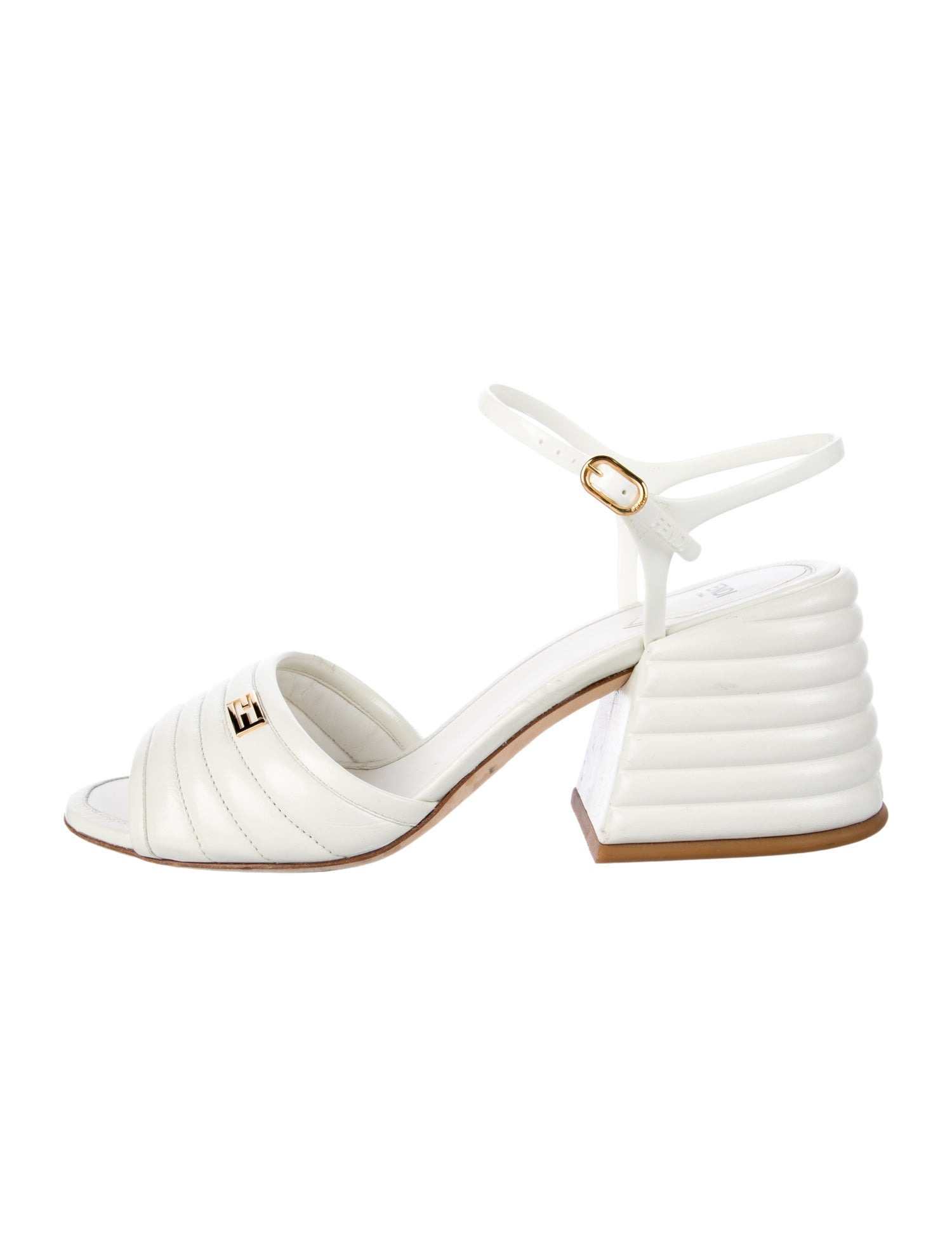 Fendi Leather Sandals