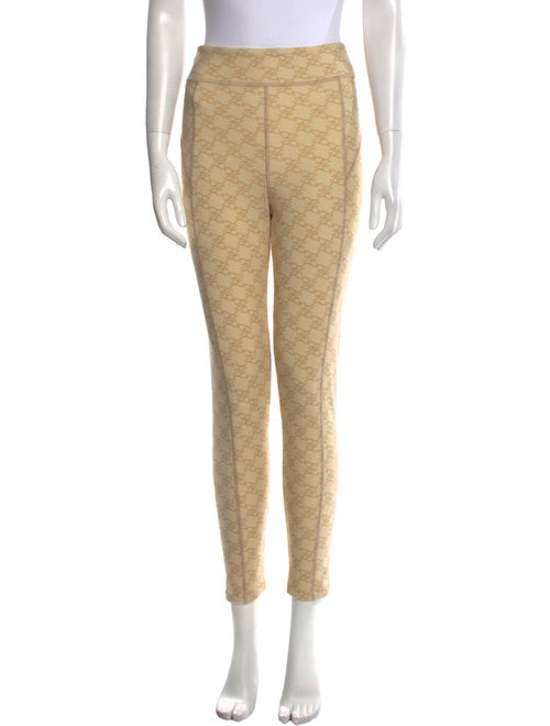 Fendi Printed Skinny Leg Pants