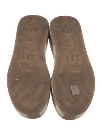 Fendi Pequin Pattern Canvas Slides