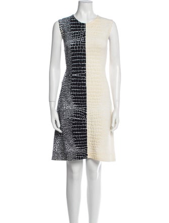 Fendi Printed Knee-Length Dress