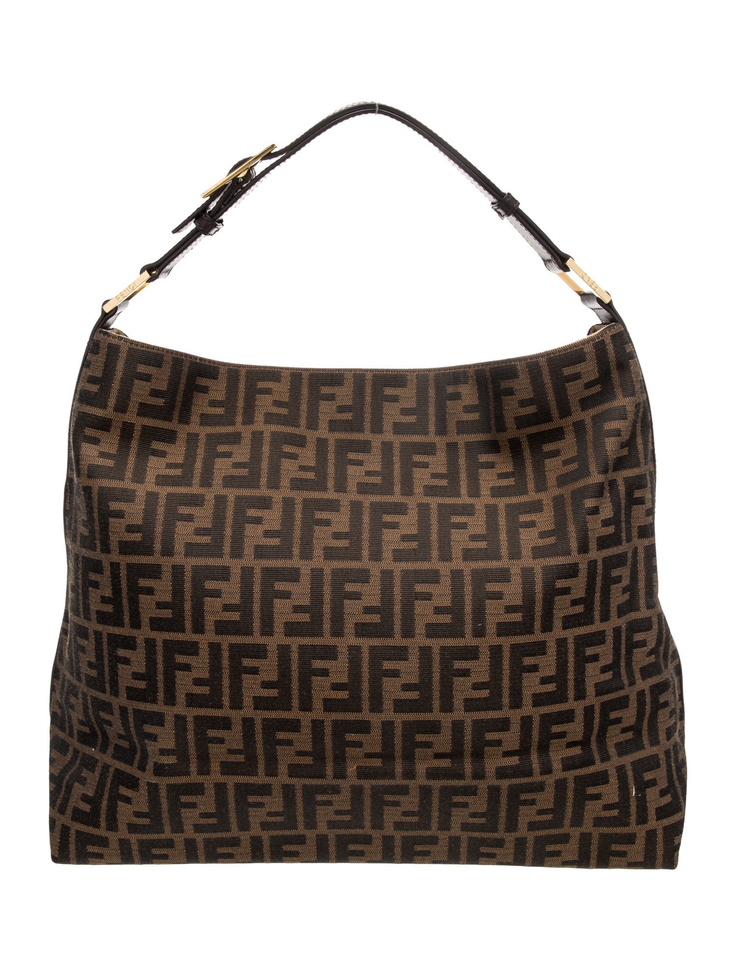 Fendi Zucca FF Shoulder Bag