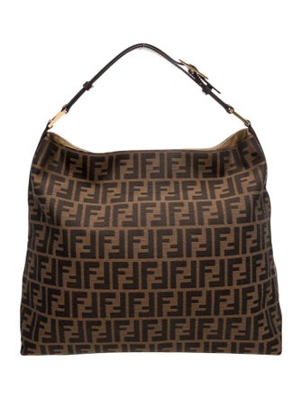 Fendi Zucca FF Shoulder Bag