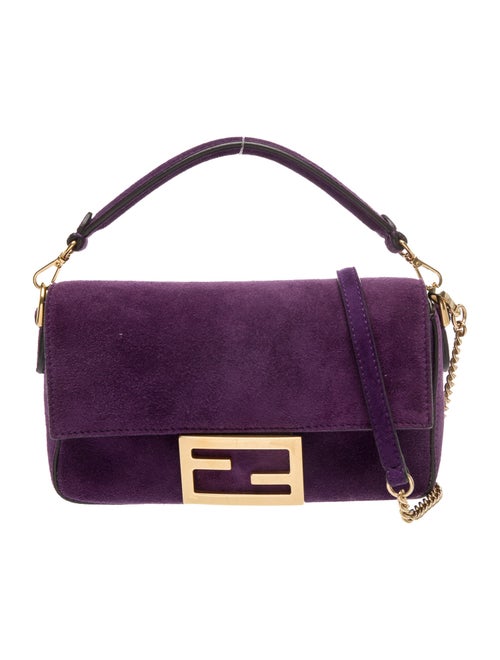 Fendi Suede Baguette Mini
