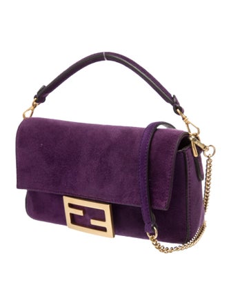 Fendi Suede Baguette Mini