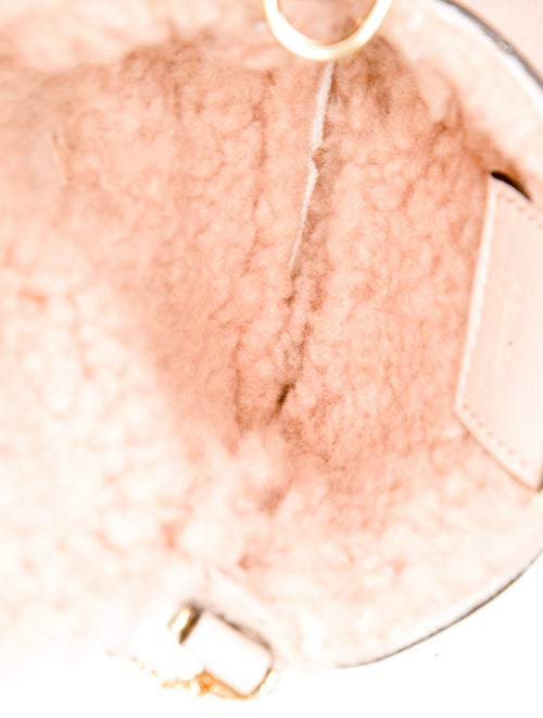 Fendi Leather Baguette Charm Nano