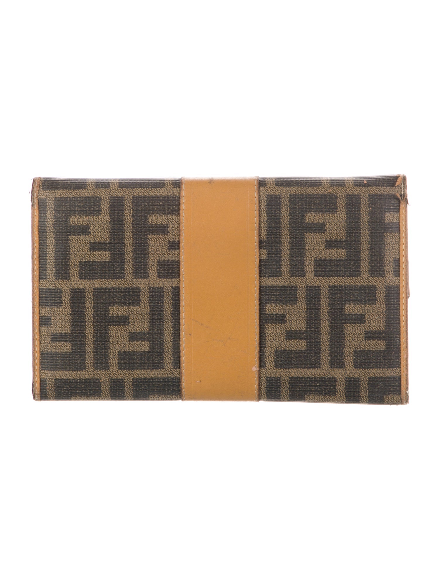 Fendi Zucca FF Logo Printed Wallet