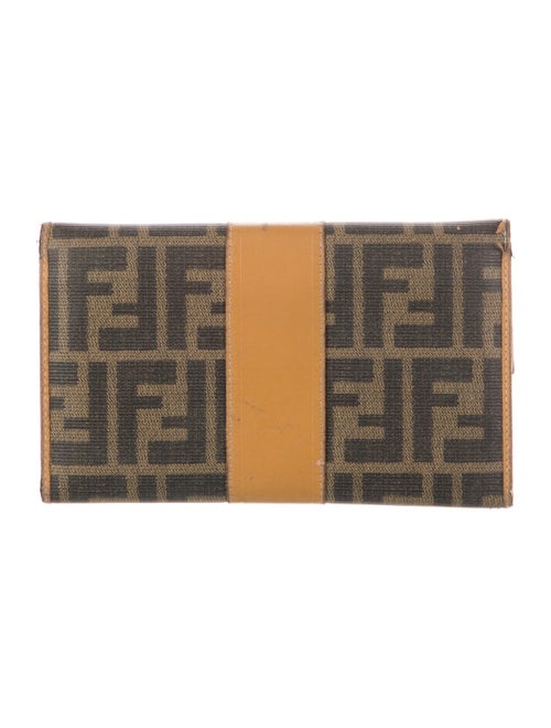 Fendi Zucca FF Logo Printed Wallet