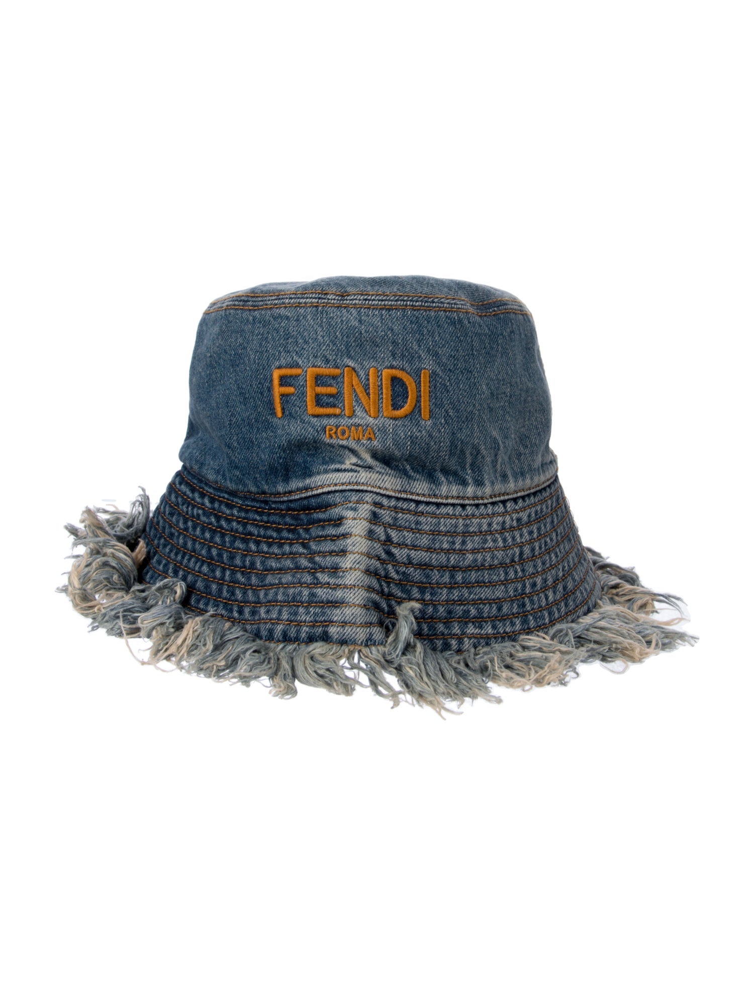 Fendi Denim Bucket Hat