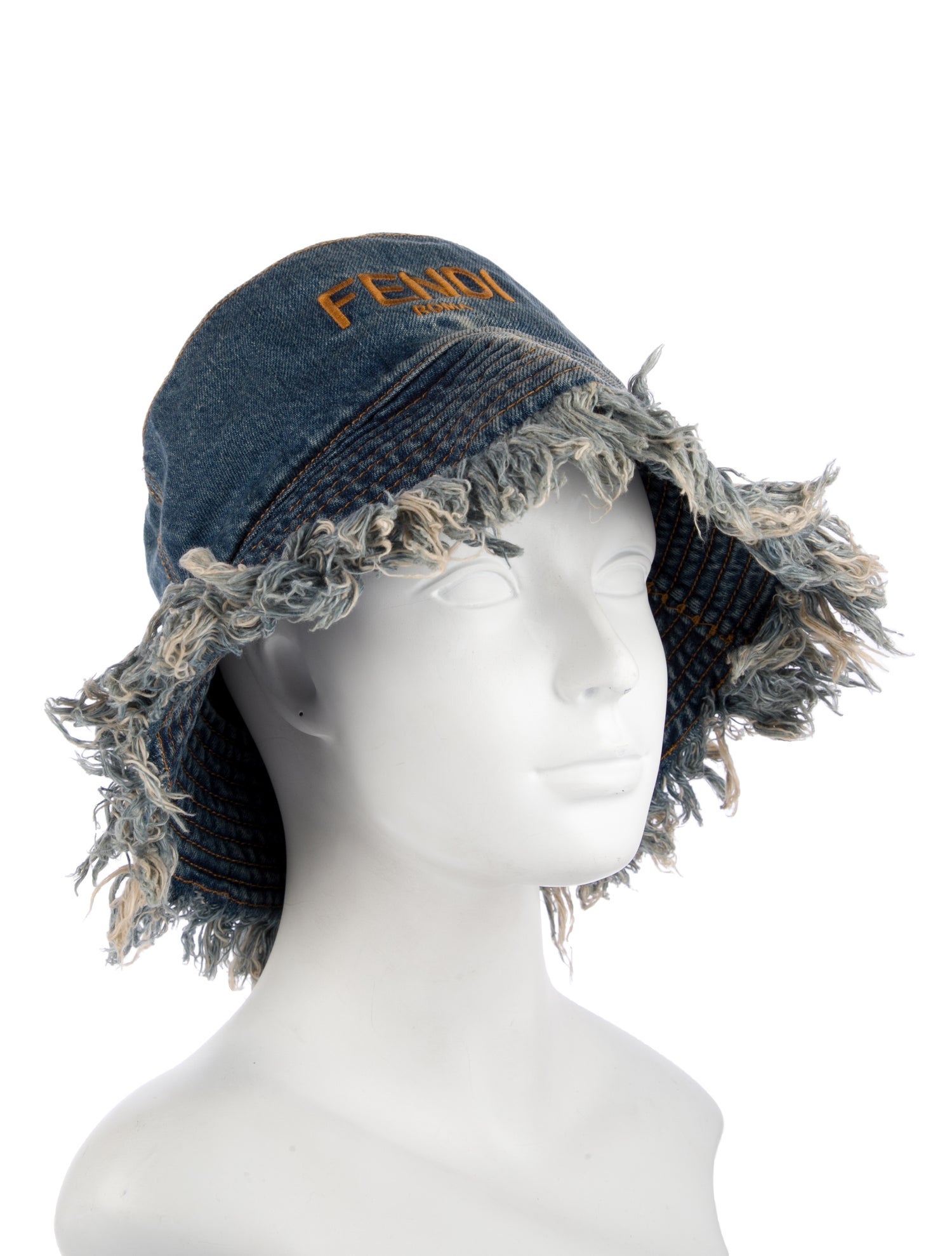 Fendi Denim Bucket Hat