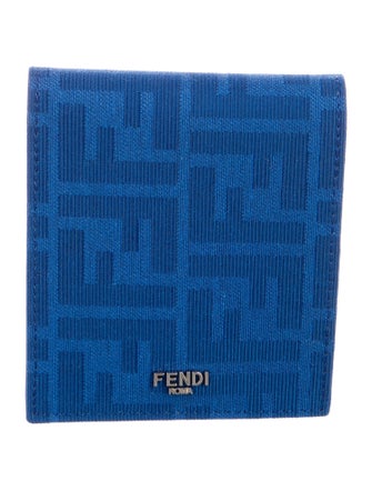 Fendi 2024 Zucca FF Logo Bifold Wallet