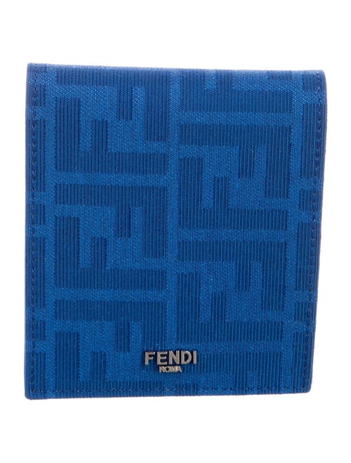 Fendi 2024 Zucca FF Logo Bifold Wallet