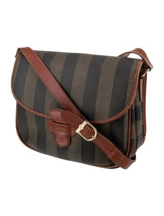 Fendi Pequin Crossbody Bag