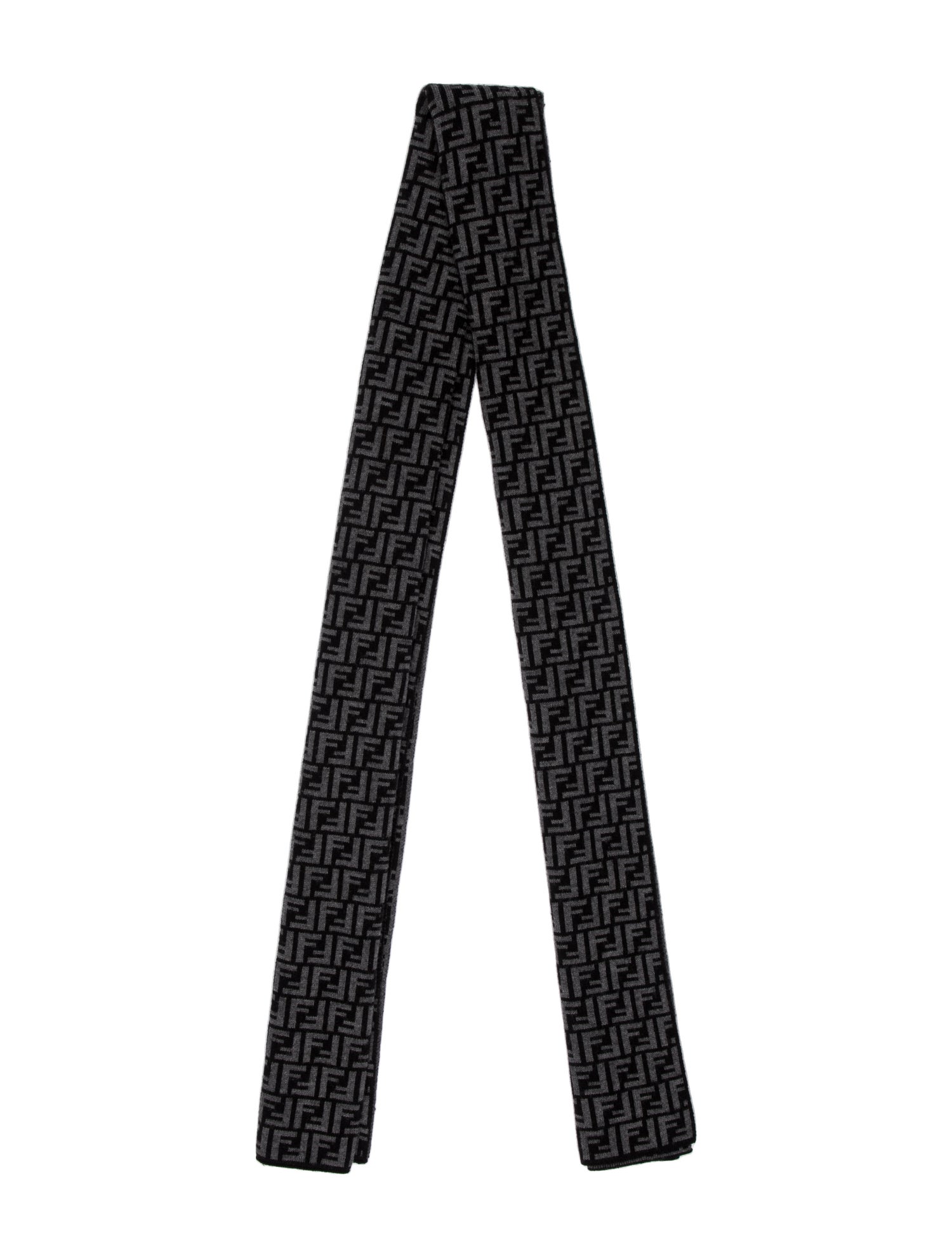 Fendi Wool Printed Scarf