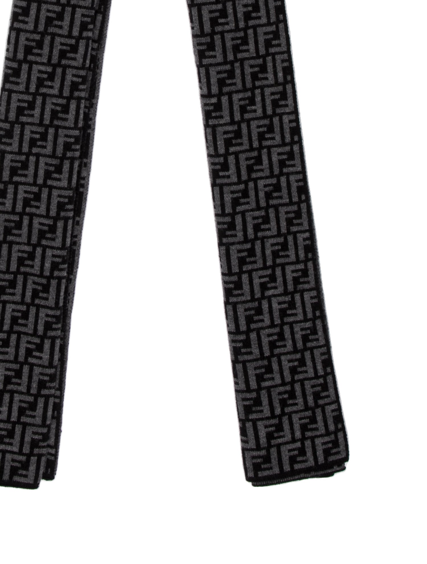 Fendi Wool Printed Scarf