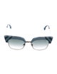 Fendi Cat-Eye Gradient Sunglasses