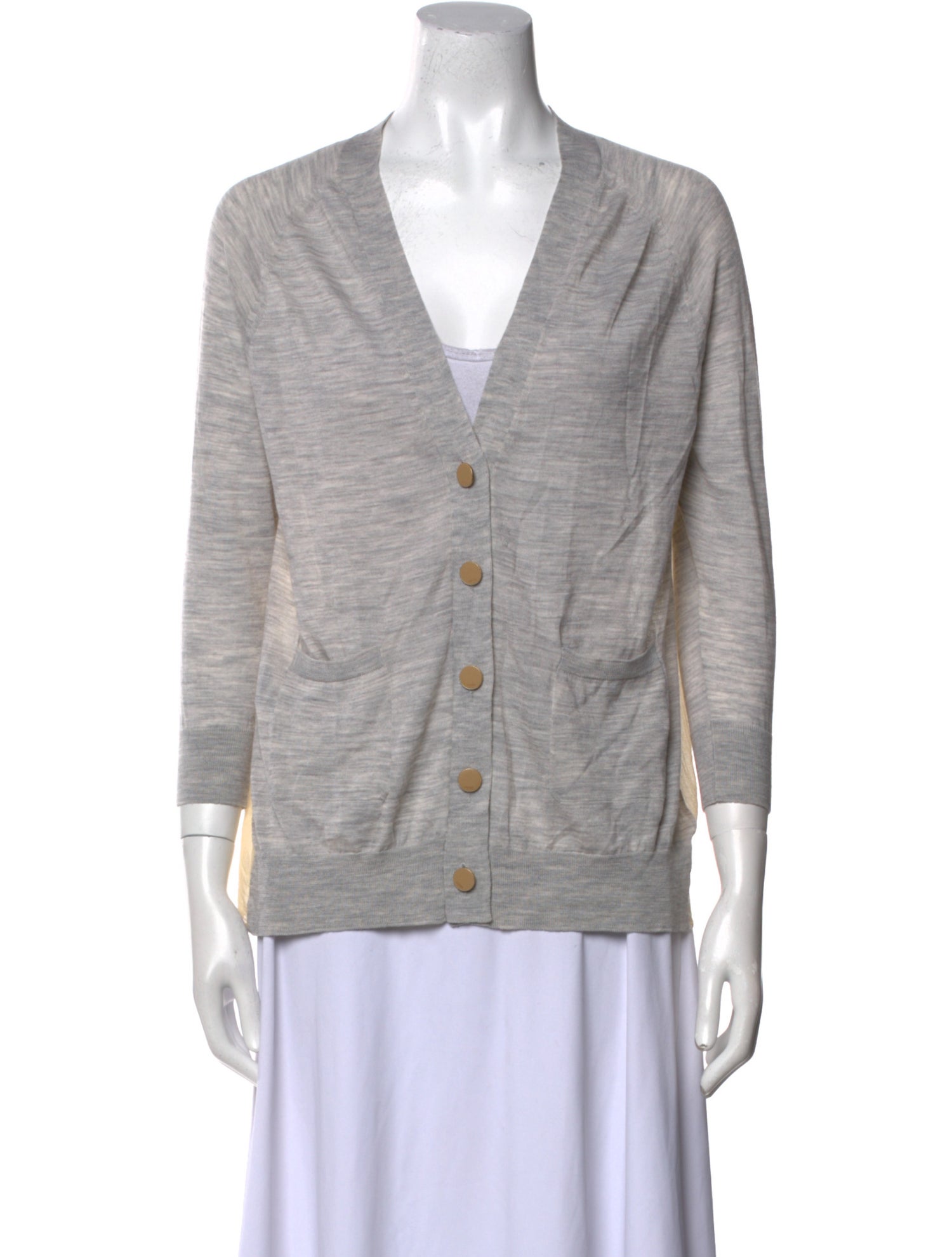 Fendi Wool V-Neck Sweater