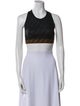 Fendi 2020 Nylon Crop Top
