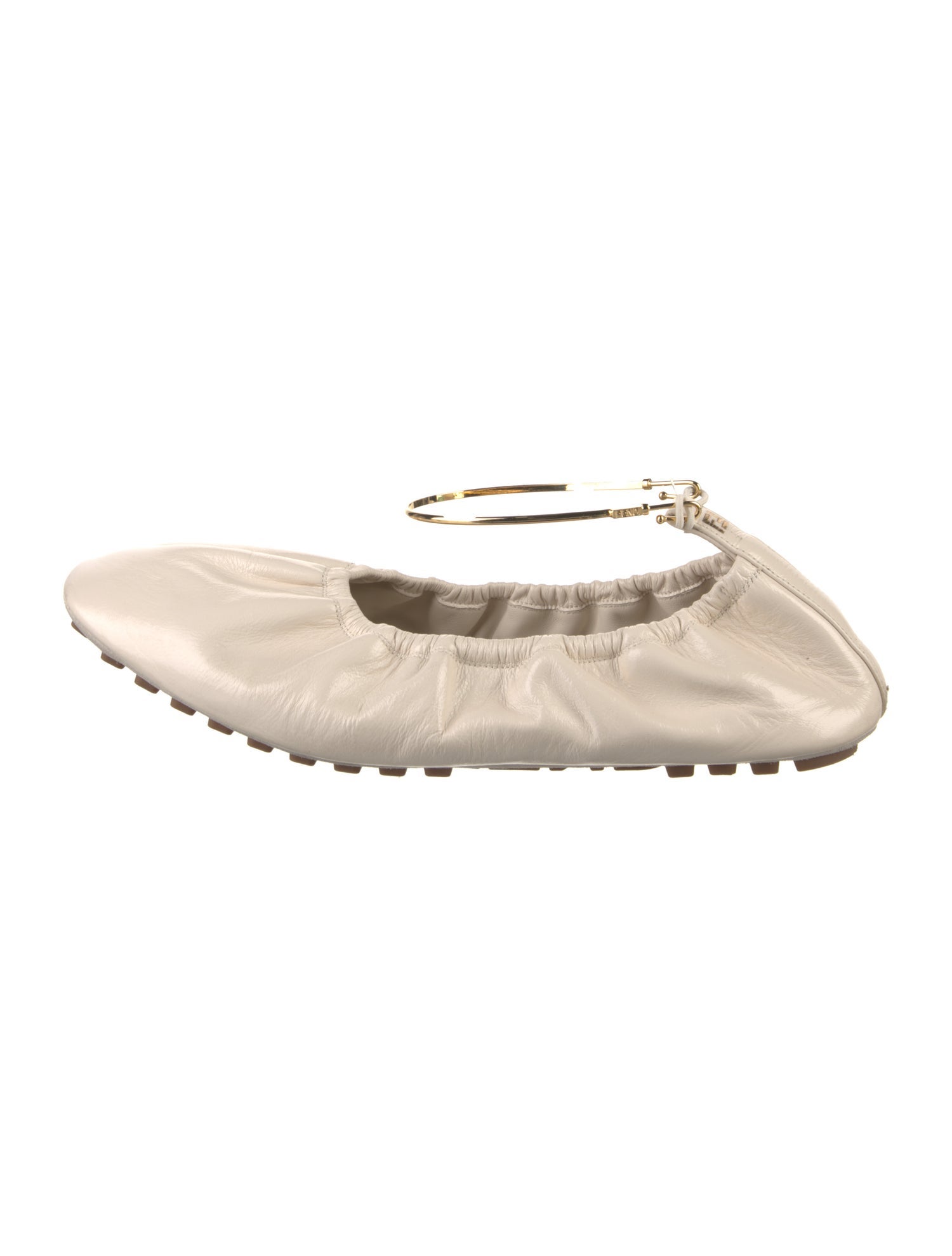 Fendi Leather Ballet Flats