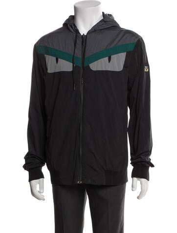 Fendi Outerwear Monsters Motif Jacket Us40, It50 | L