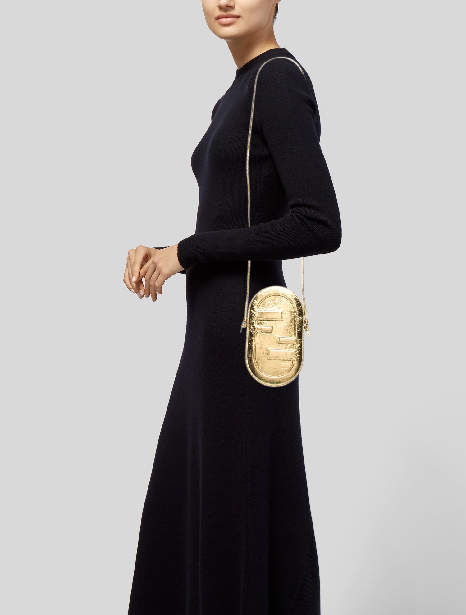 Fendi Leather Phone Holder 2022