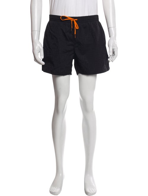 Fendi Zucca FF Logo Swim Trunks