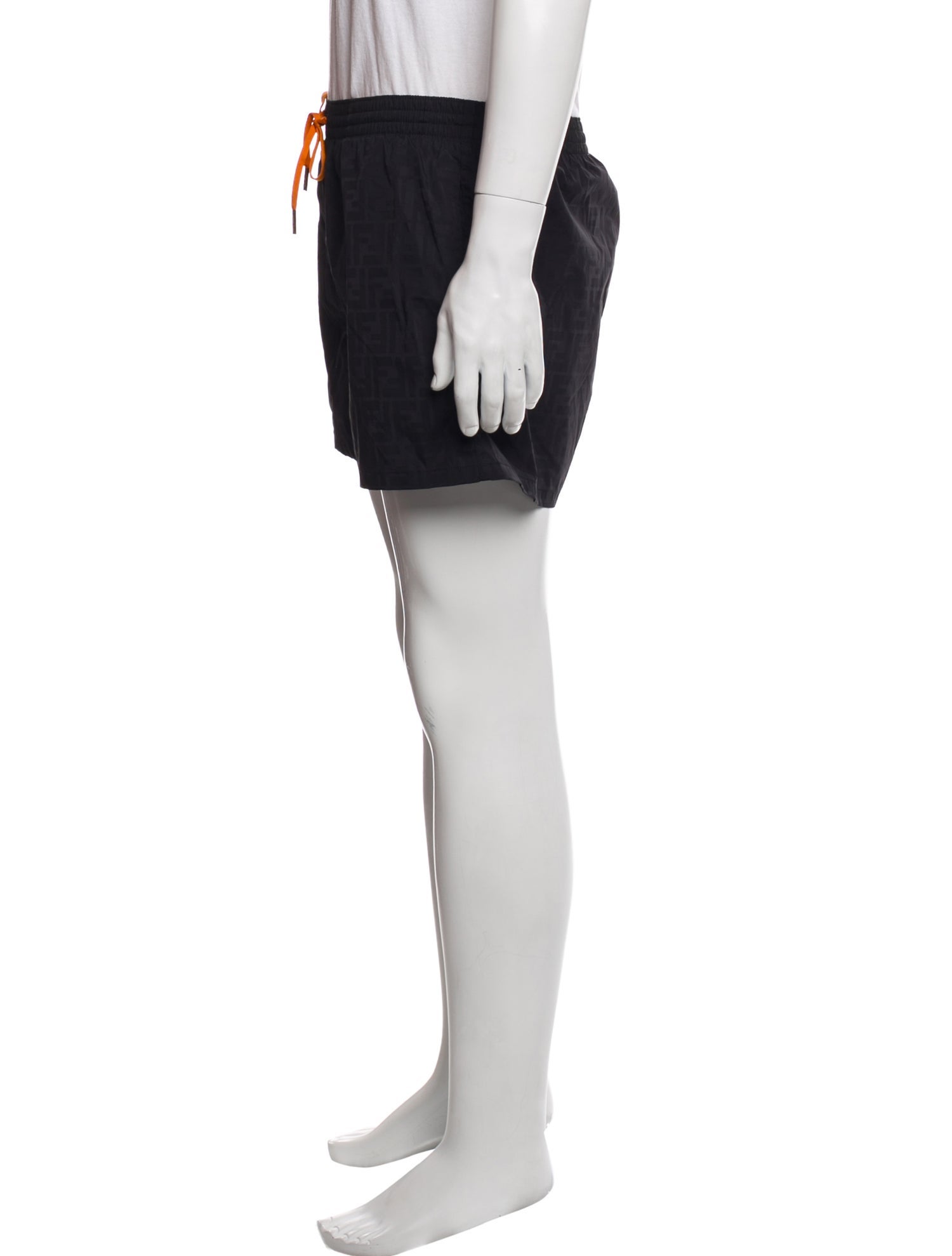 Fendi Zucca FF Logo Swim Trunks