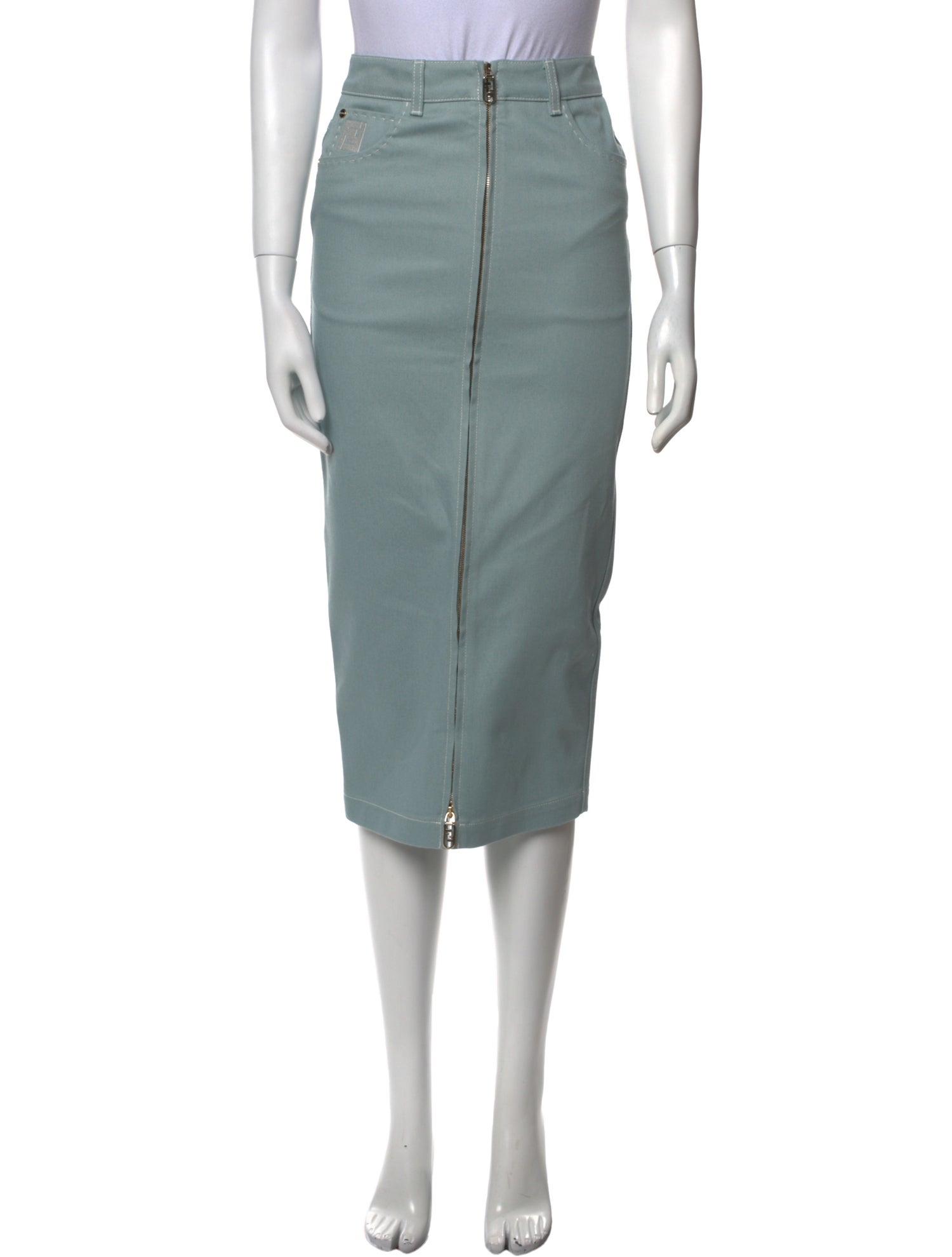 Fendi Midi Length Skirt